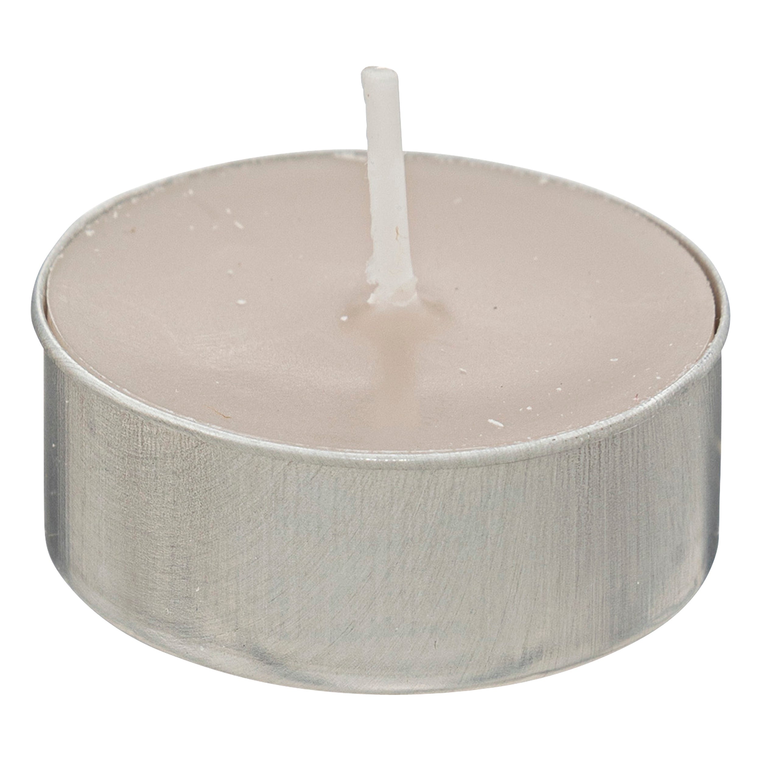 Lumanare tip pastila "Hugo", 18 bucati - Taupe, 13 g - Atmosphera