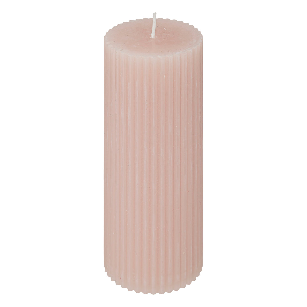 Lumanare rotunda "Demi" - Roz, 230 g - Atmosphera