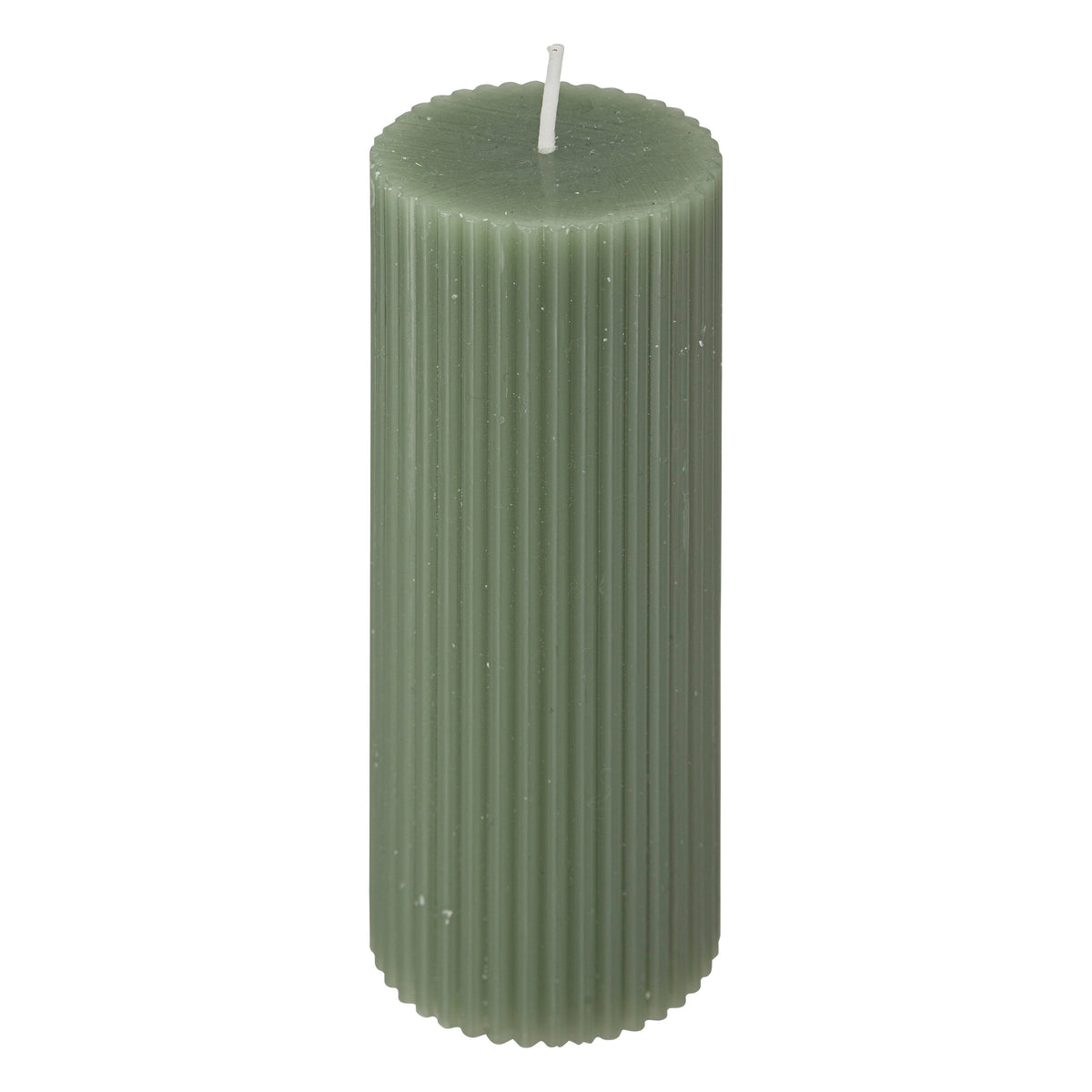 Lumanare rotunda "Demi" - Verde celadon, 230 g - Atmosphera
