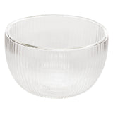 Set boluri sticla transparent strie 50 cl - Secret de Gourmet
