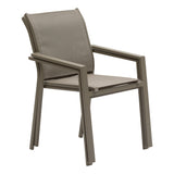 Mobilier exterior, fotoliu essentia aluna/cafea - Hesperide