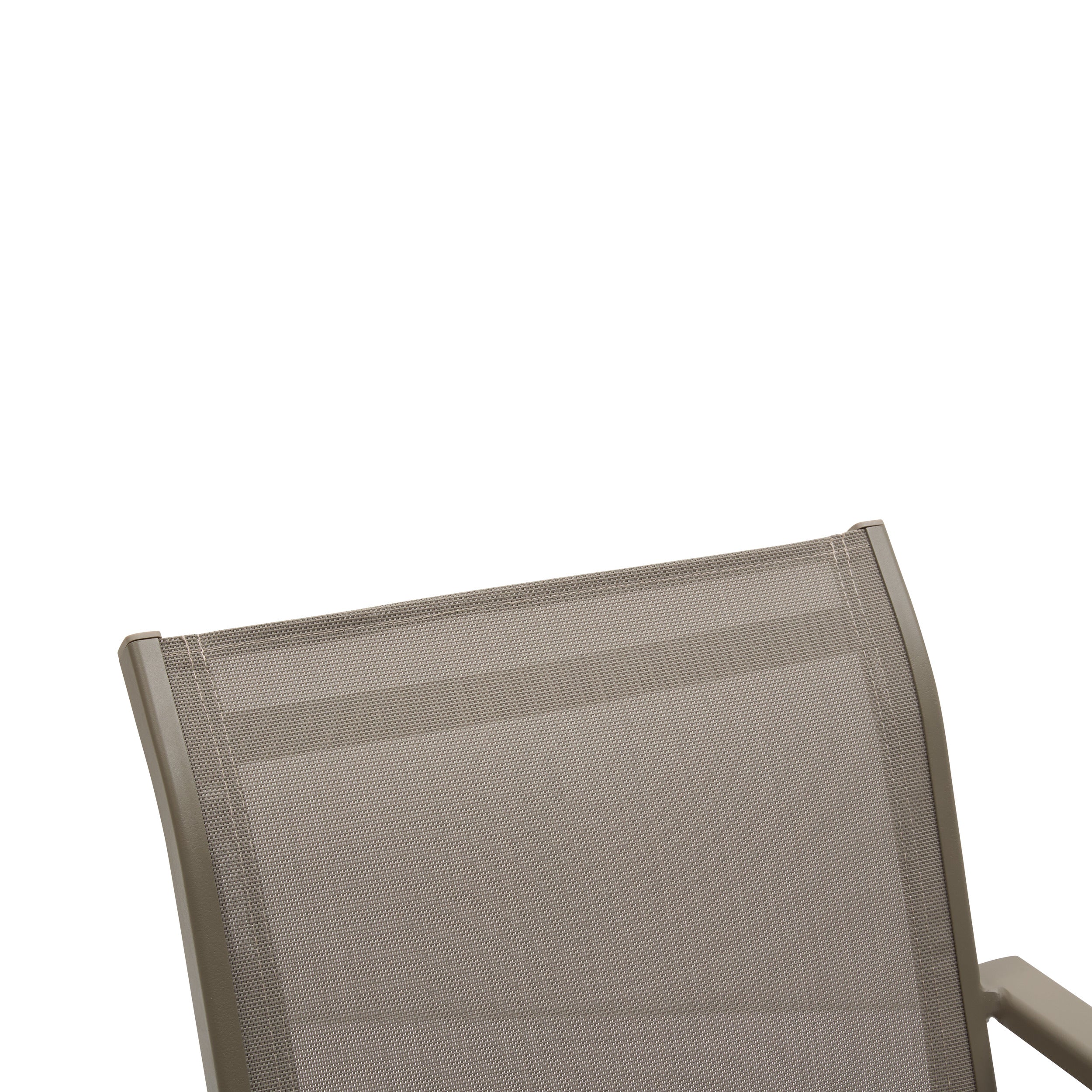 Mobilier exterior, fotoliu essentia aluna/cafea - Hesperide