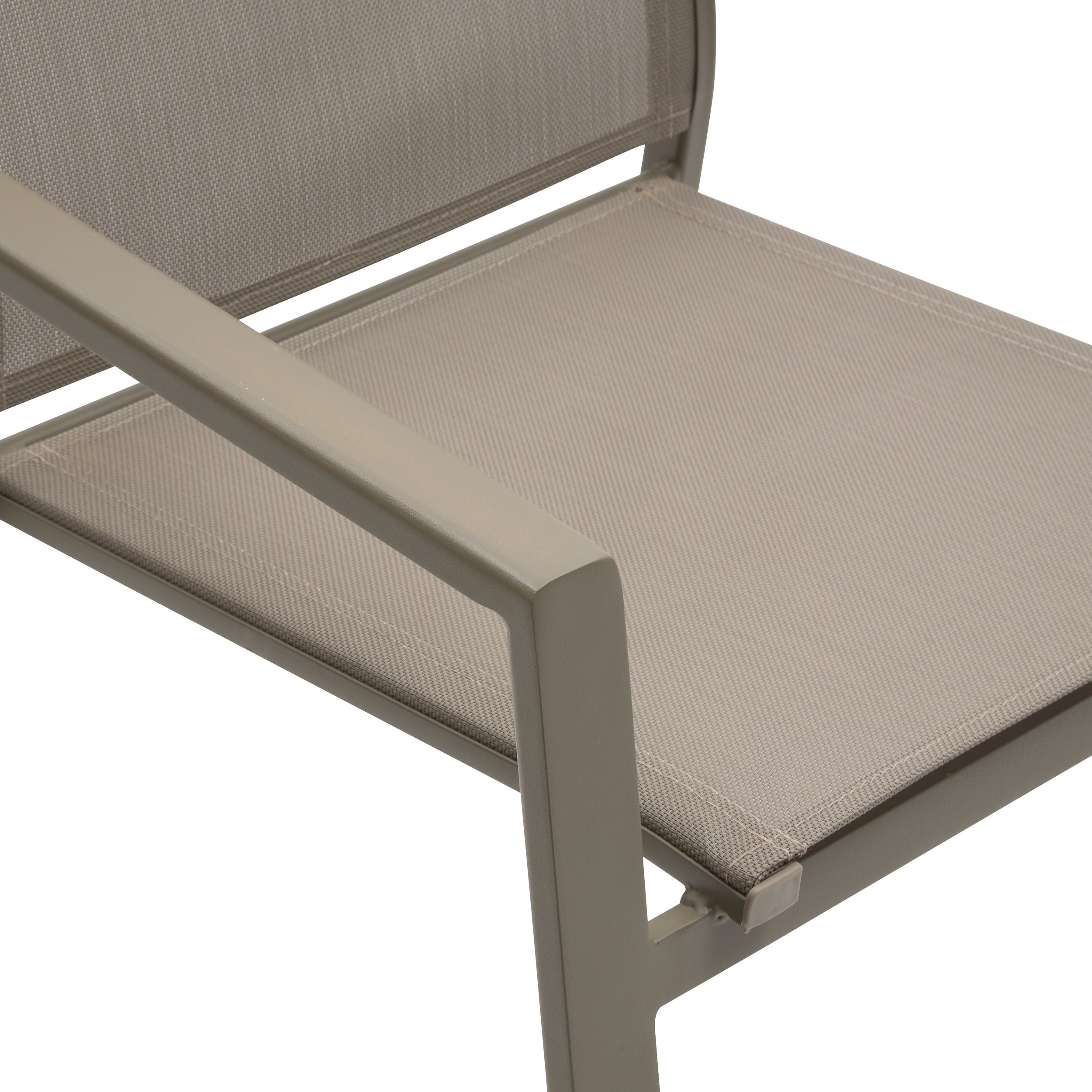 Mobilier exterior, fotoliu essentia aluna/cafea - Hesperide
