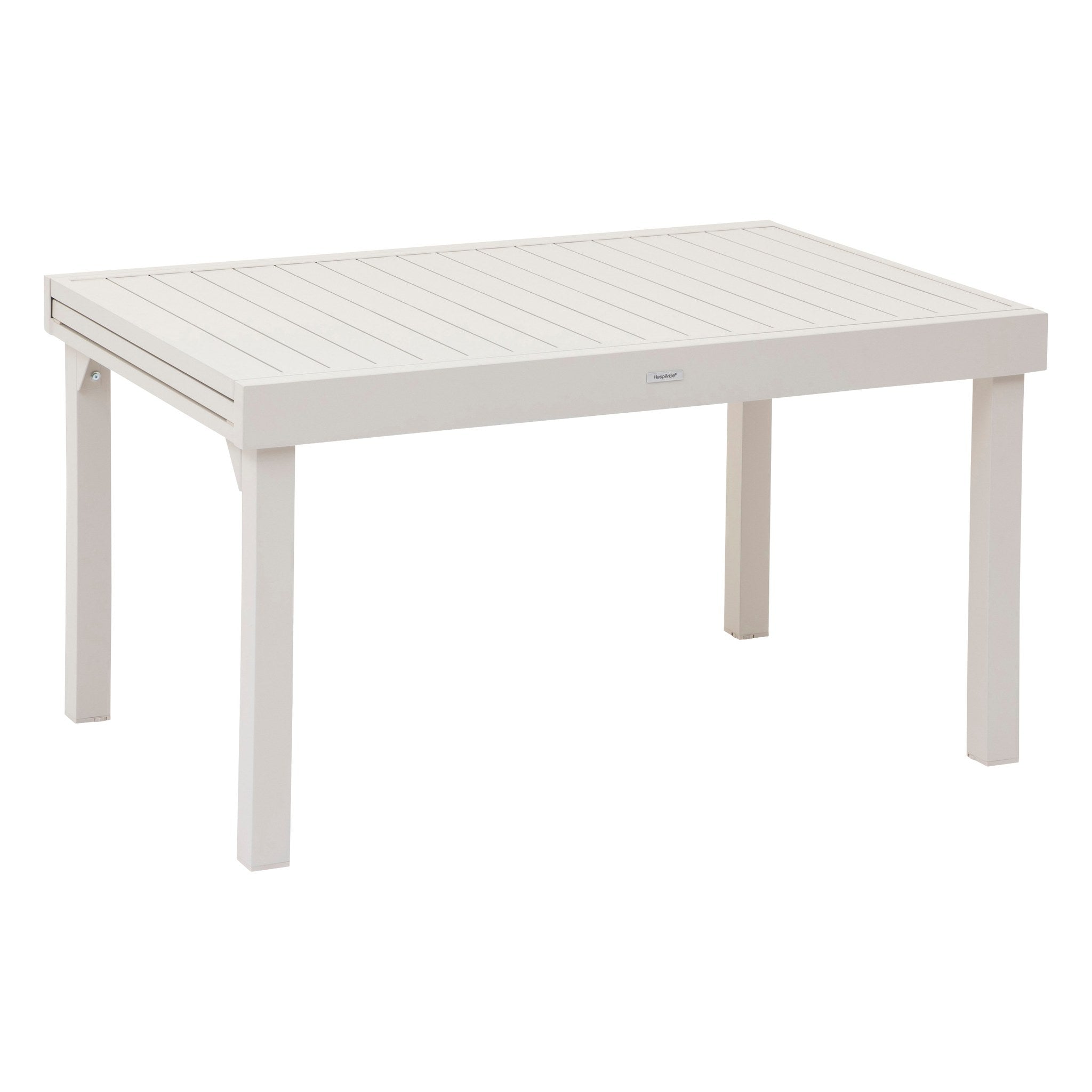 Masa de gradina extensibila Piazza, aluminiu, finisaj argila, L.135/270 x l.90 x I.75 cm