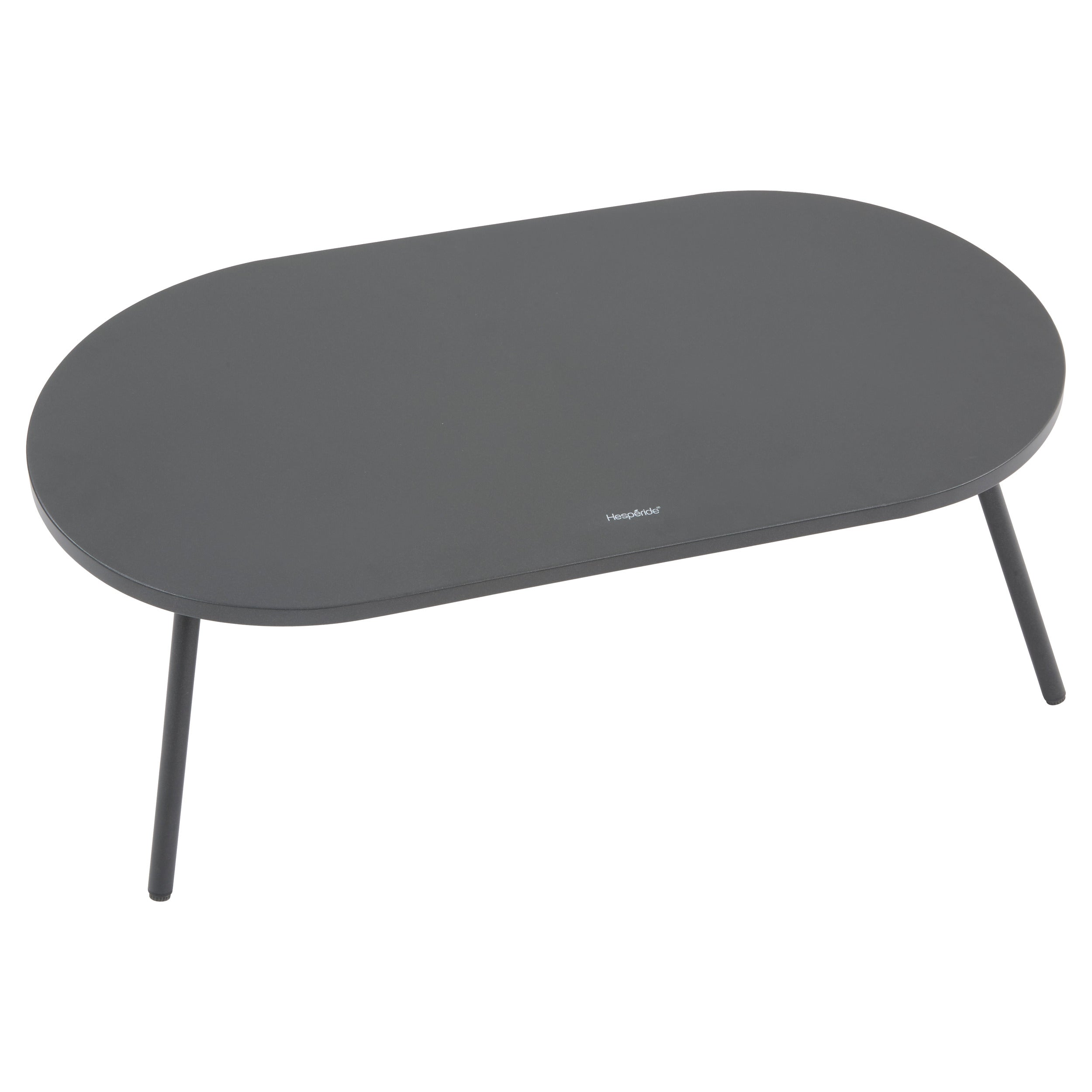 Set de lounge de gradina Paopao gri pentru 4 persoane de la Hesperide