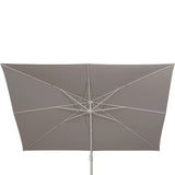 Parasol patrat deplasat inclinabil MELHIA In / Argila