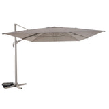 Parasol patrat deplasat inclinabil MELHIA In / Argila