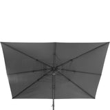 Umbrela de soare cantilever Melhia H.2.72m in antracit Hesperide