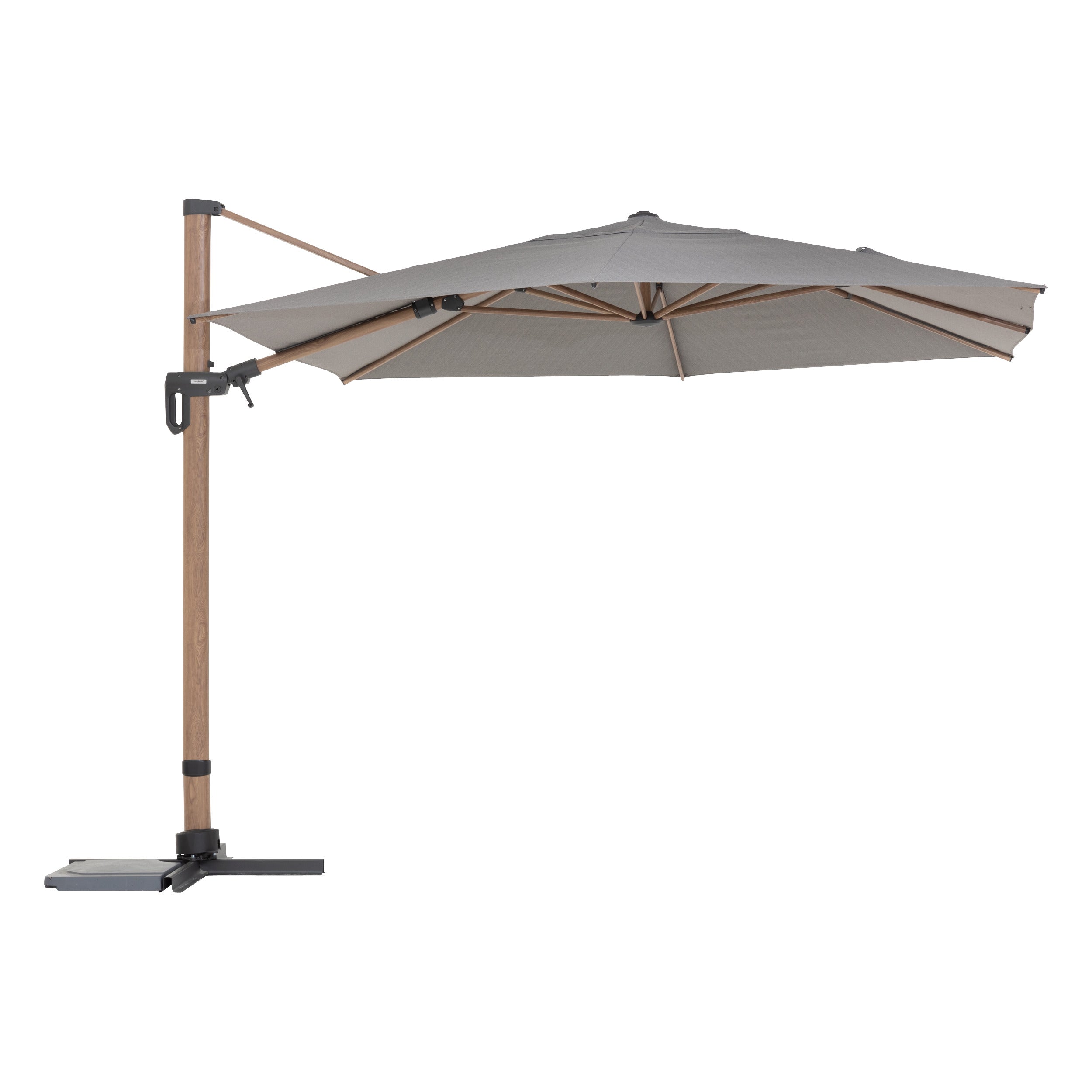 Umbrela de soare Tikeo Platinum Cantilever 4,2 x 3 m - Hesperide