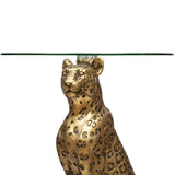 Mobilier interior, masa laterala rotunda leopard wild - Atmosphera