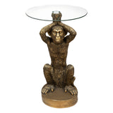 Mobilier interior, masa laterala rotunda maimuta wild - Atmosphera