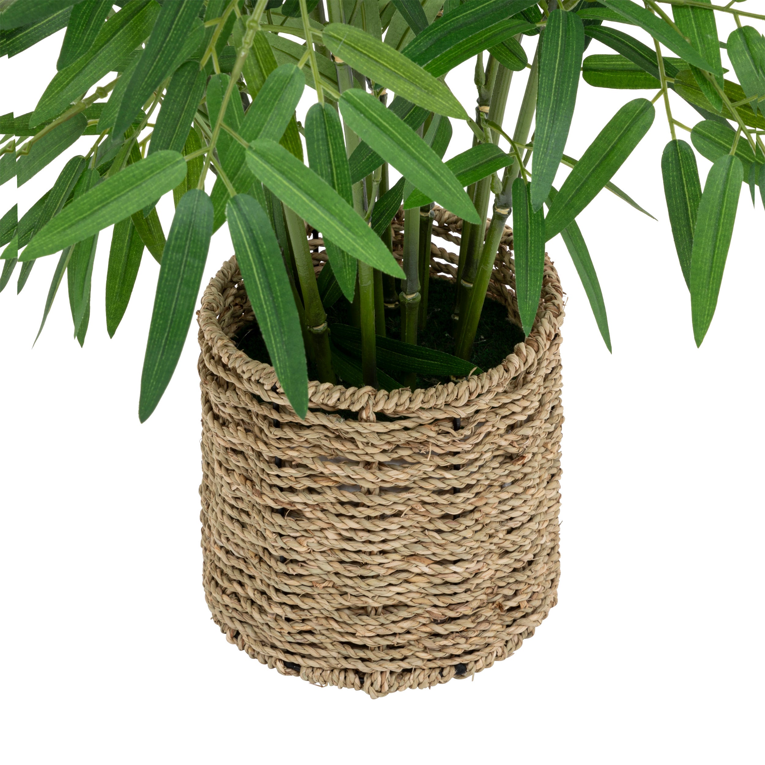 Floare decorativa, bambus artificial natur ghiveci ly H100 cm - Atmosphera