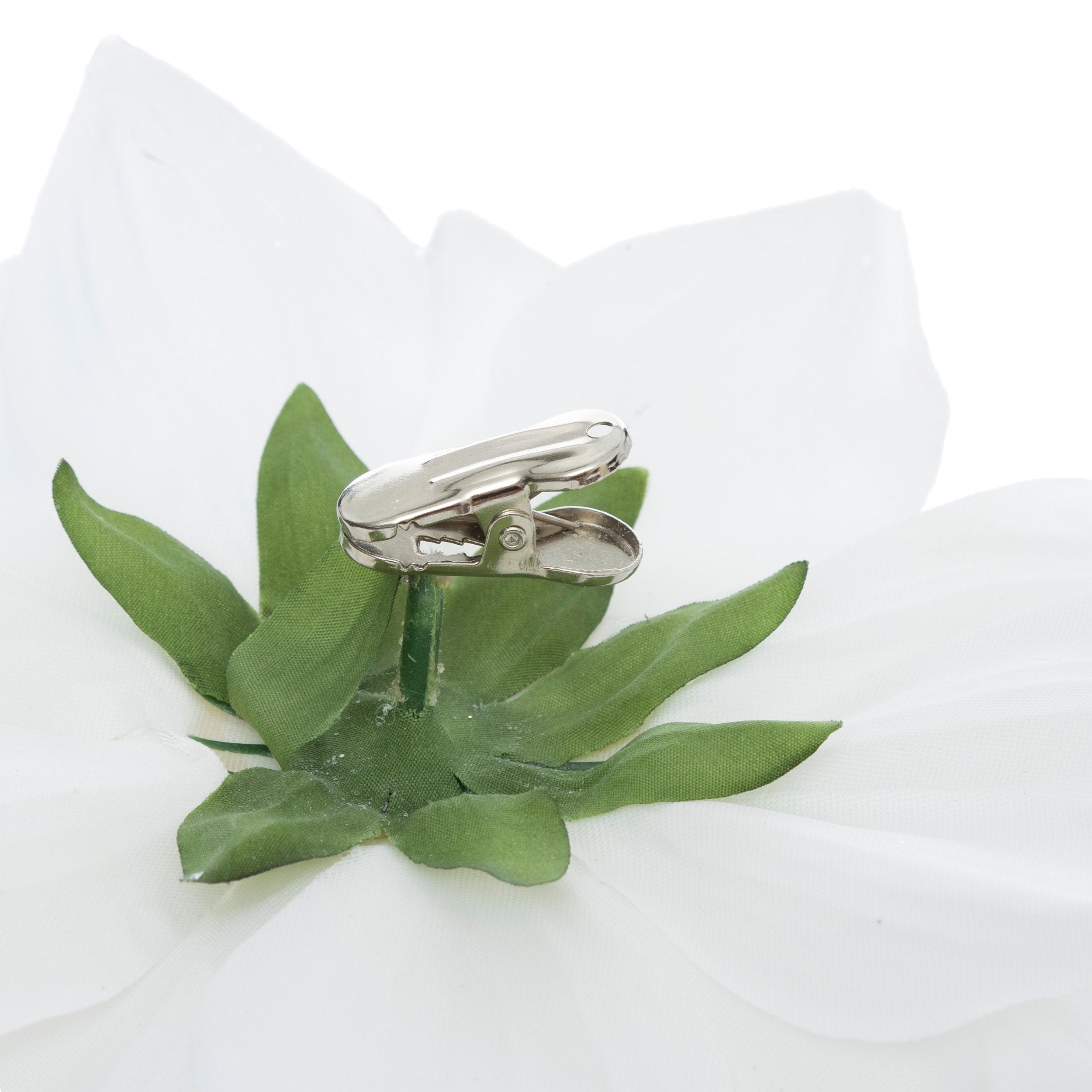Floare de zapada decorativa, alba, 20 cm | Atmosphera