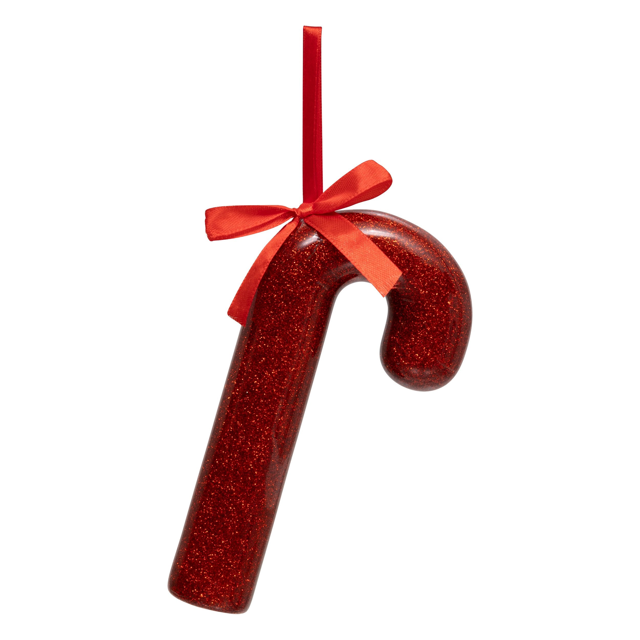 Baston de acadea decorativ, rosu, H 15 cm | Atmosphera