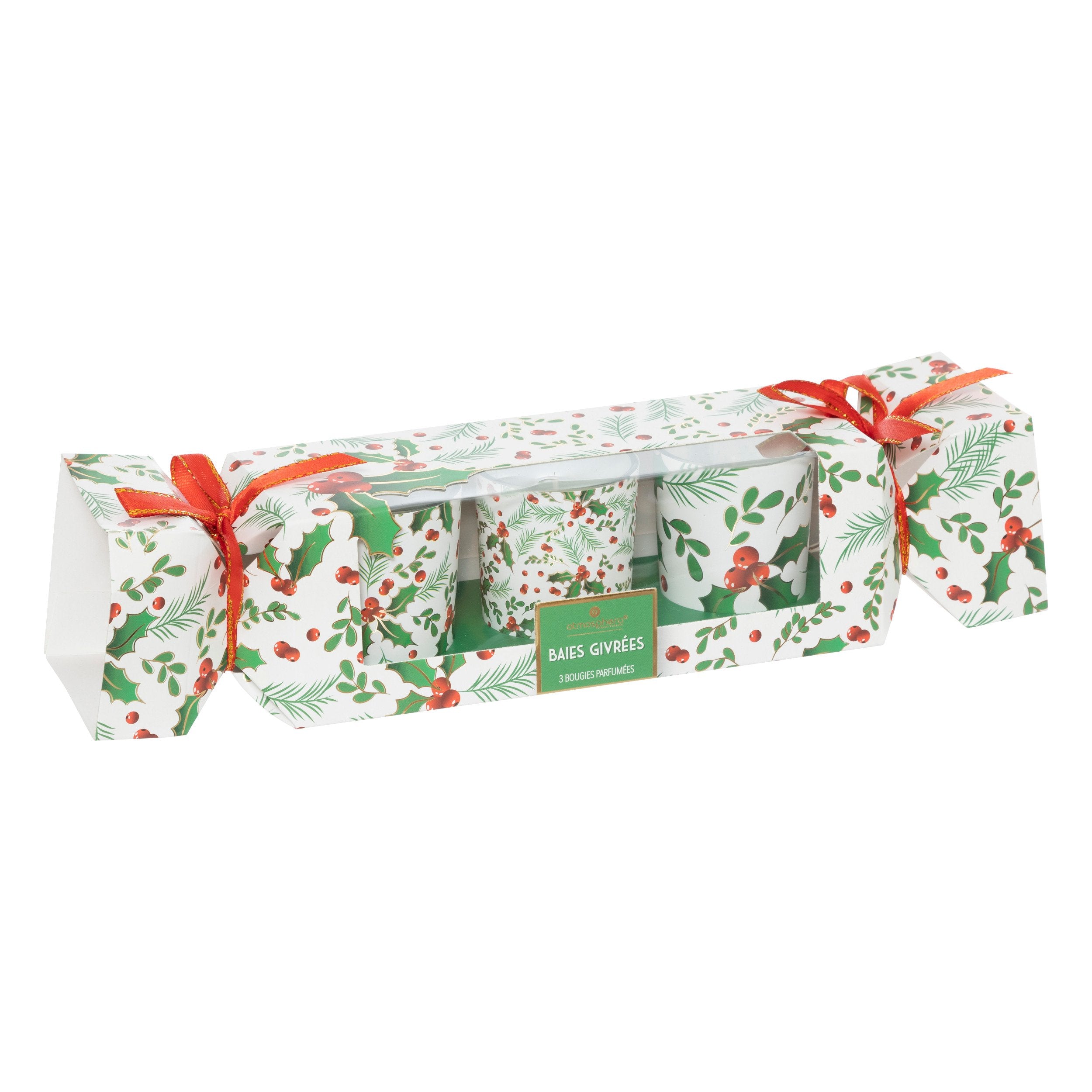 Set 3 lumanari parfumate ilice, 45 g | Atmosphera