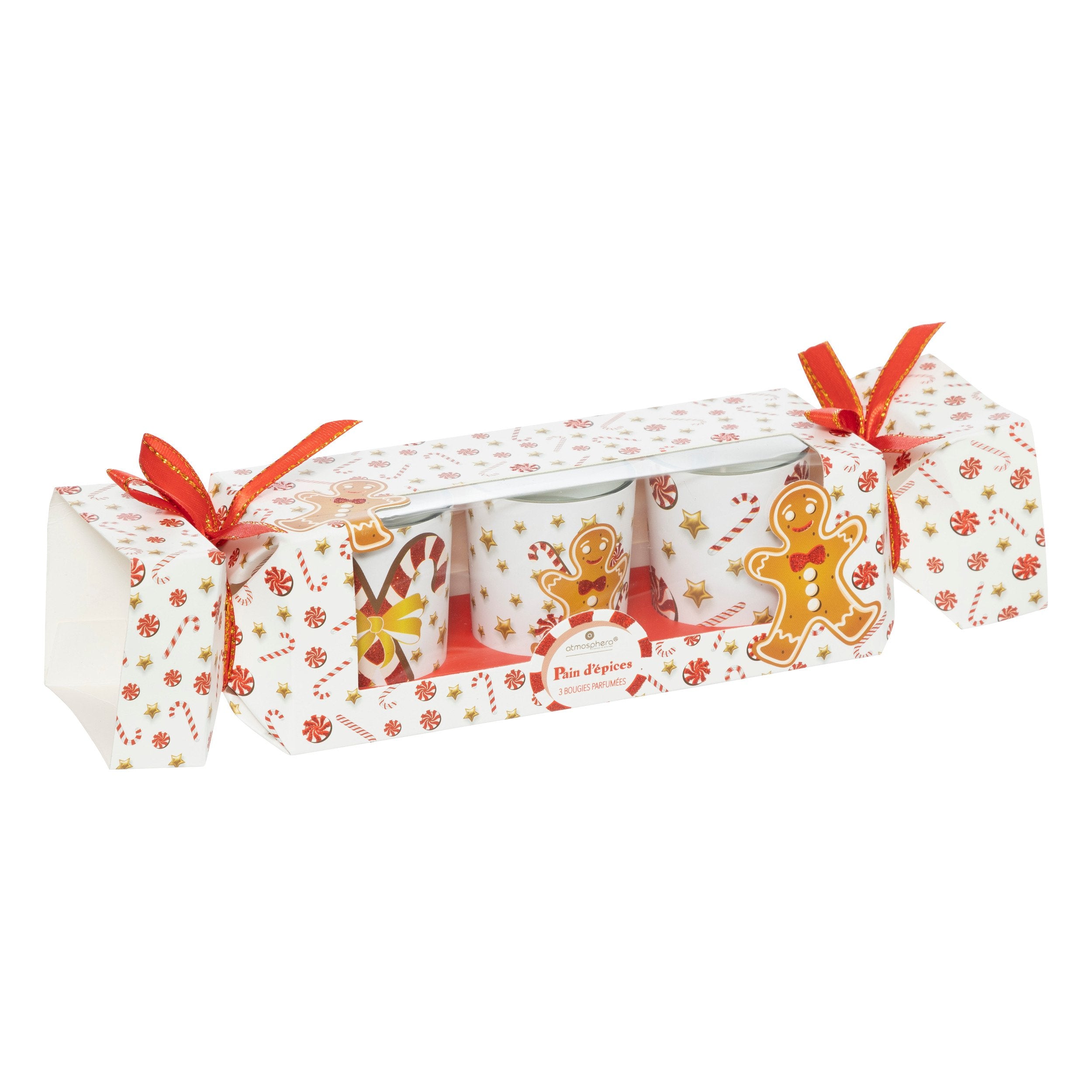 Set 3 lumanari parfumate turta dulce, 45 g | Atmosphera