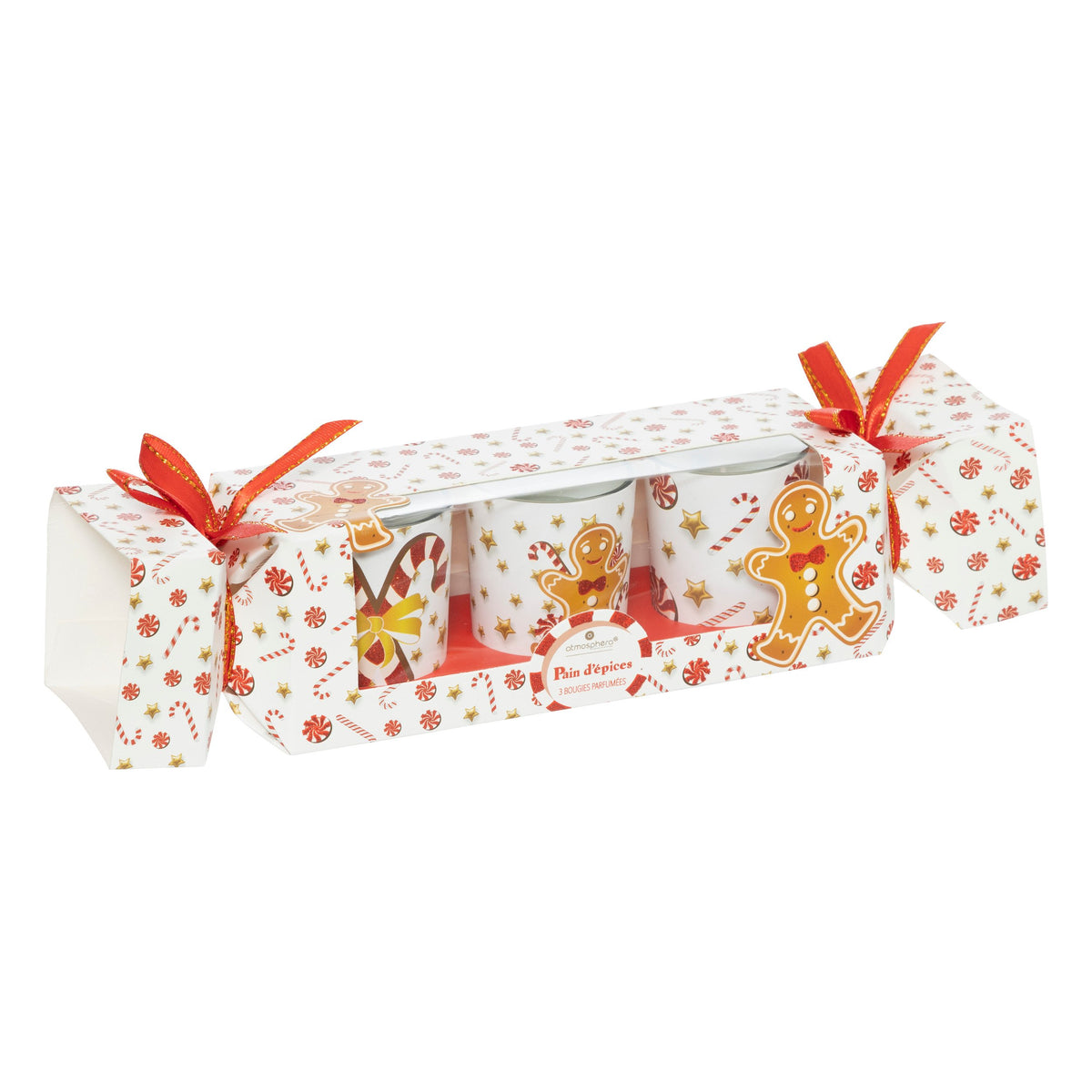 Set 3 lumanari parfumate turta dulce, 45 g | Atmosphera