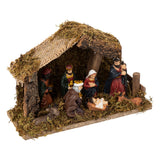Nasterea Domnului LED, 7 figurine, 20 x 13 cm | Atmosphera