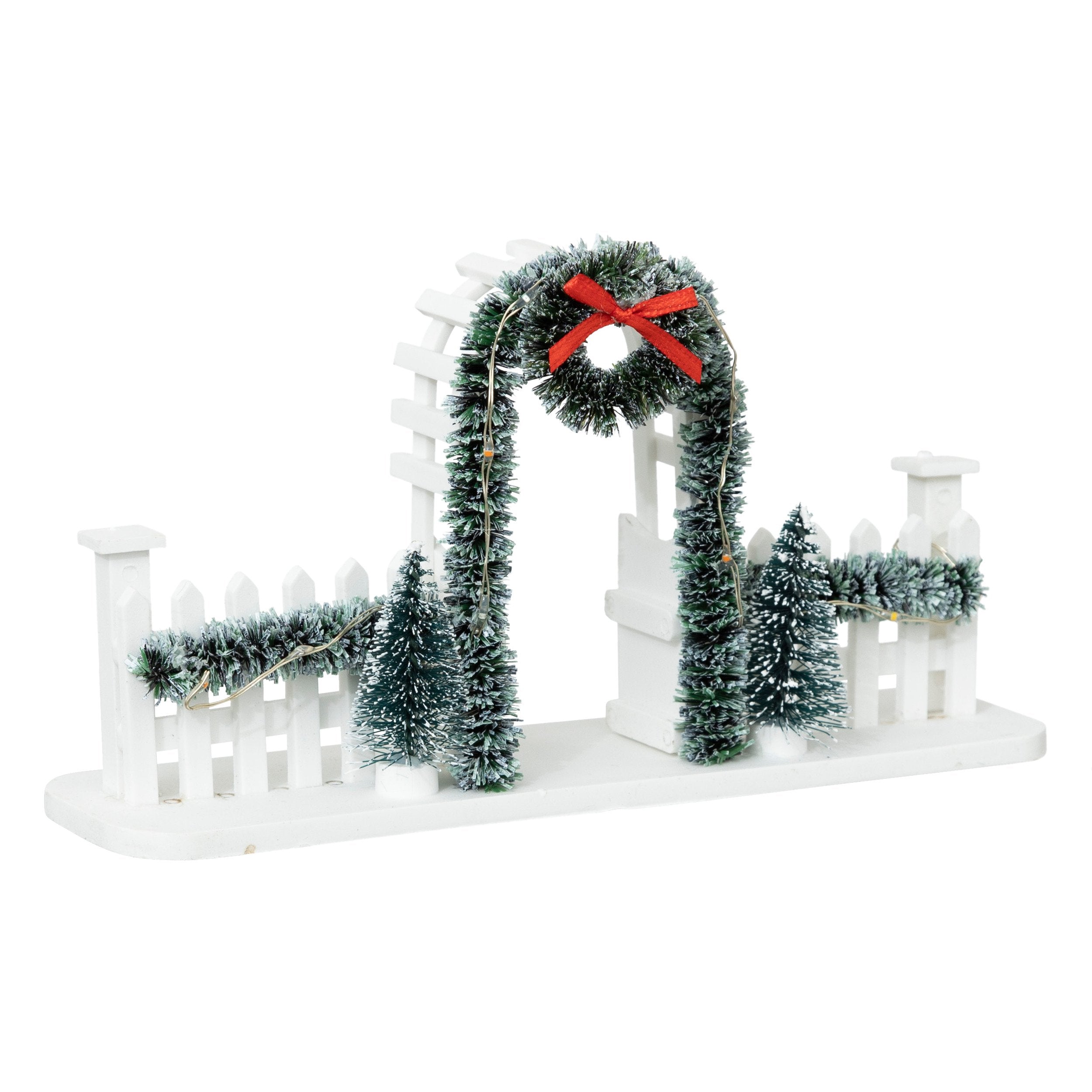 Accesoriu sat gard cu flori 12 LED | Feeric
