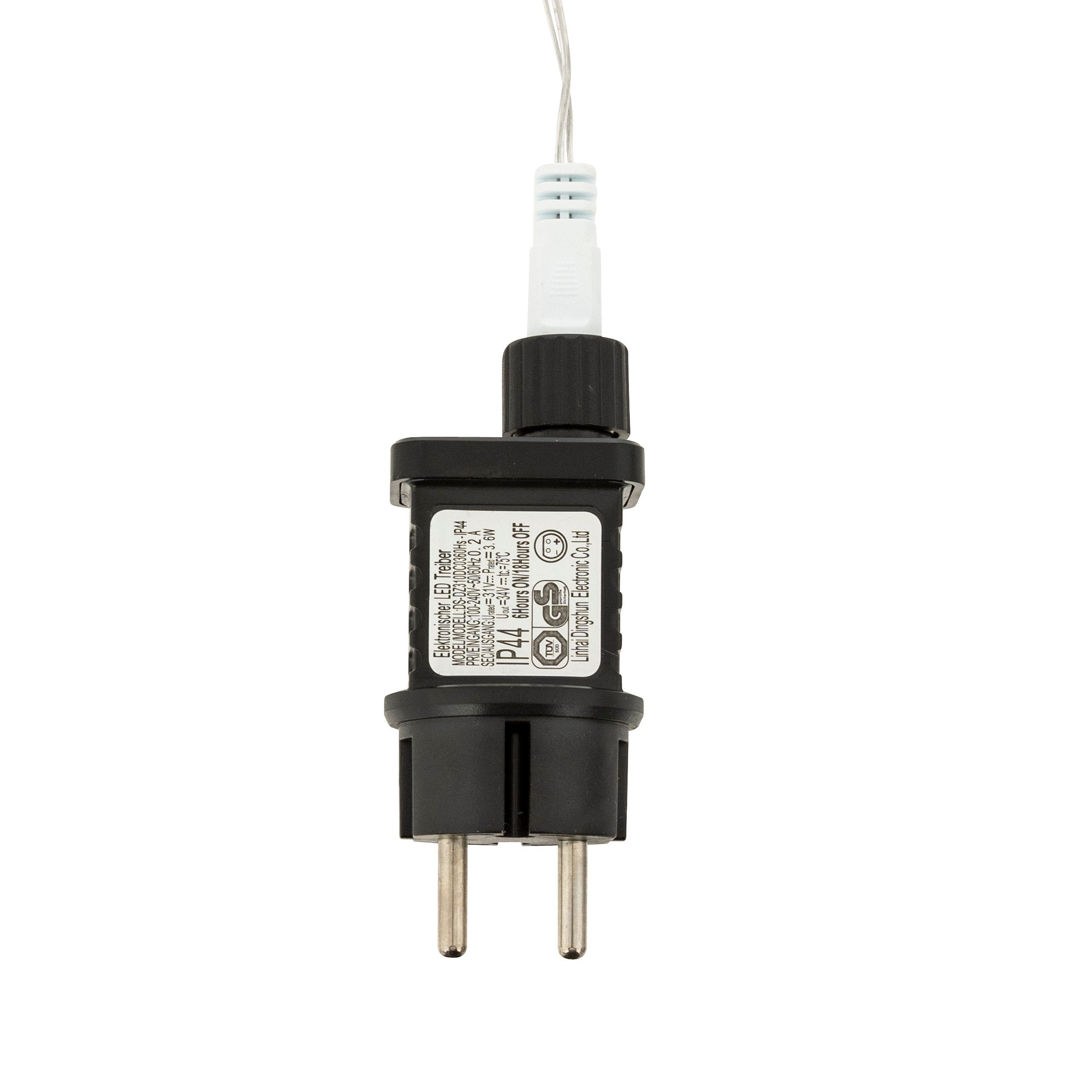 Proiector 4 imagini 1 LED, exterior, alb rece | Feeric