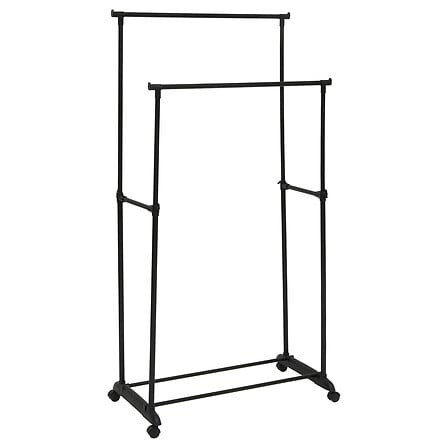 Organizator casa, cuier dbl metal/plastic coaty - Five