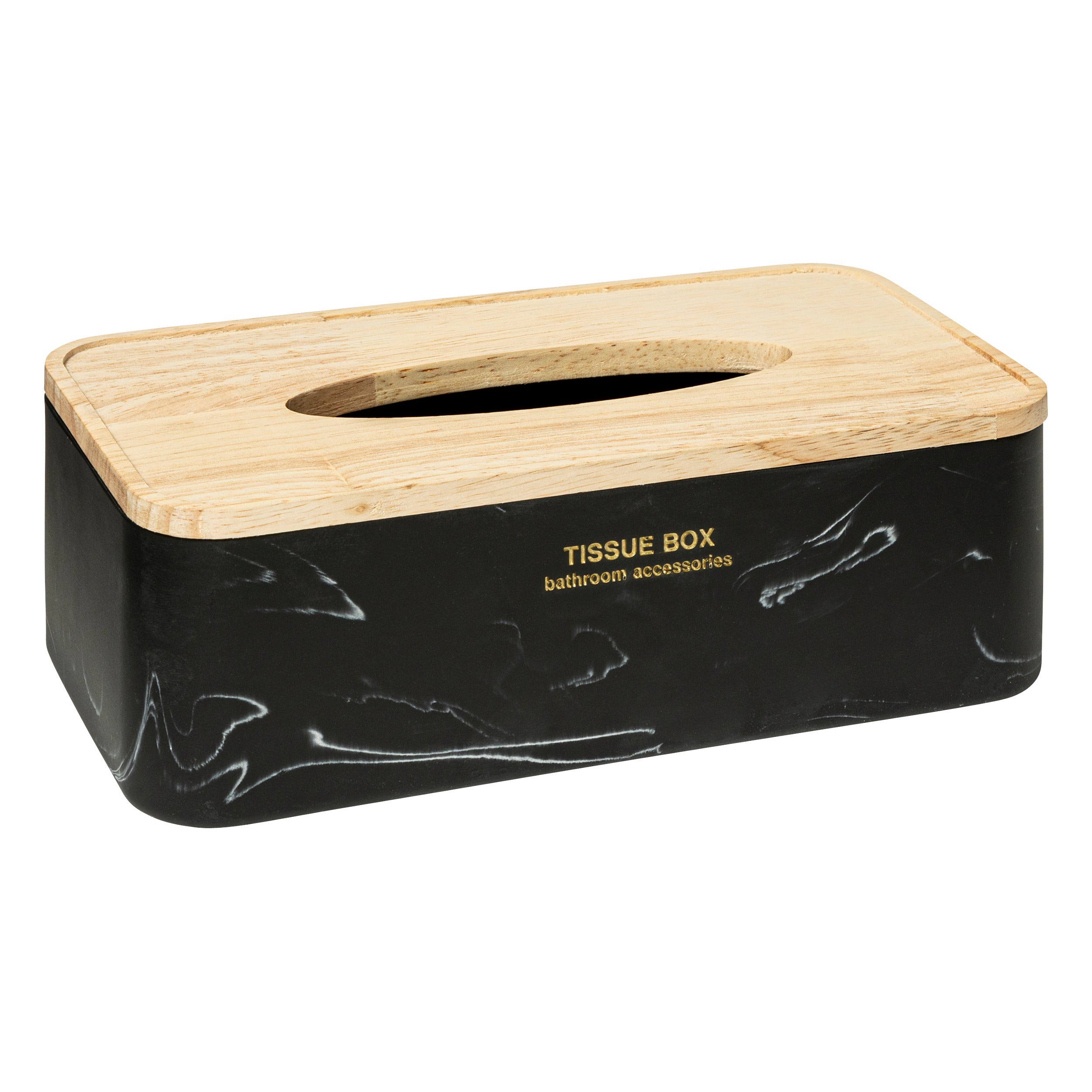 Cutie servetele lea negru - Five