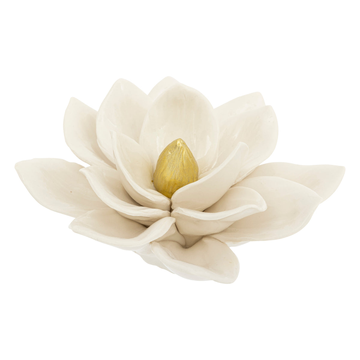 Decor ceramic flori adrian D14,5 cm - Atmosphera