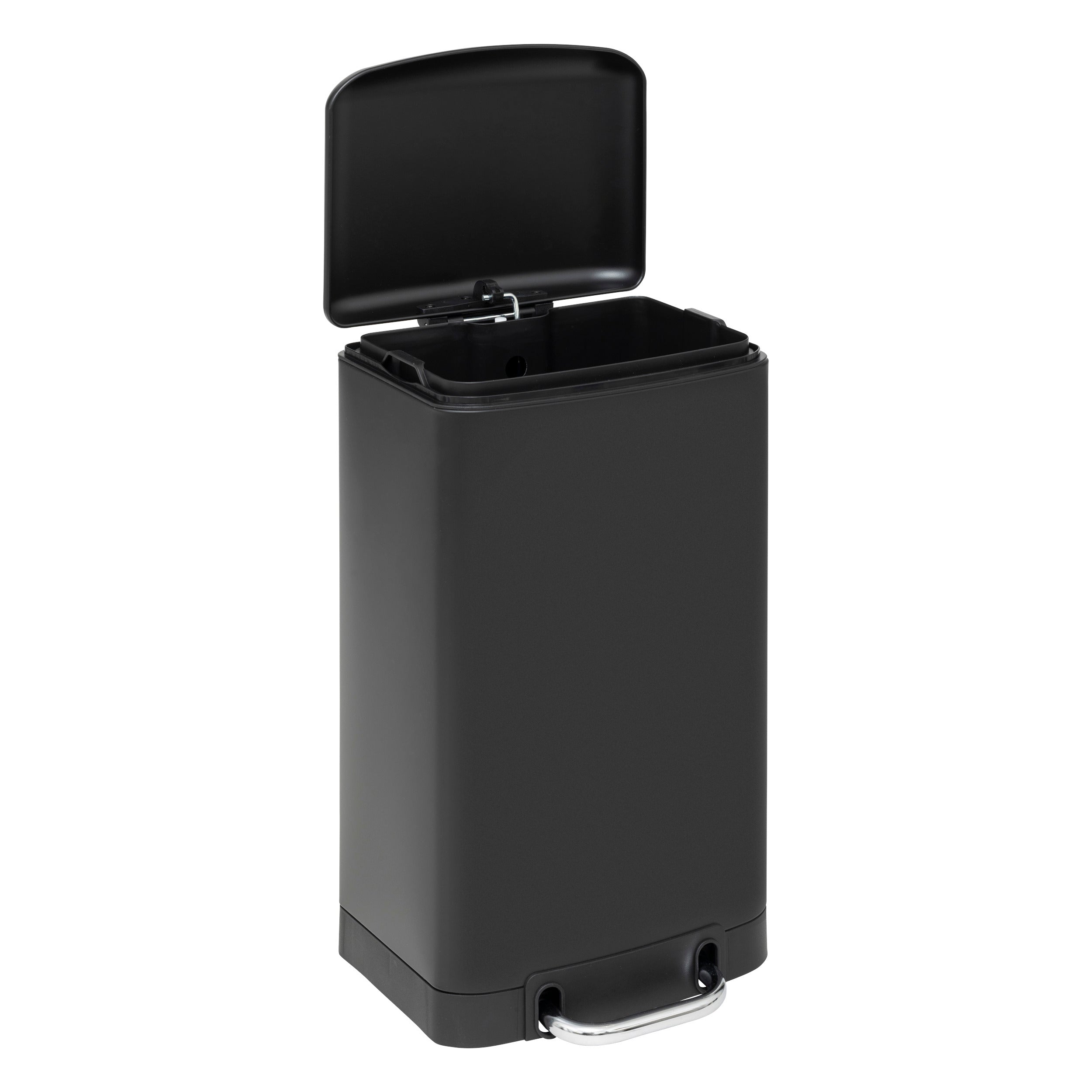 Cos gunoi metal 20 l negru ariane - Five
