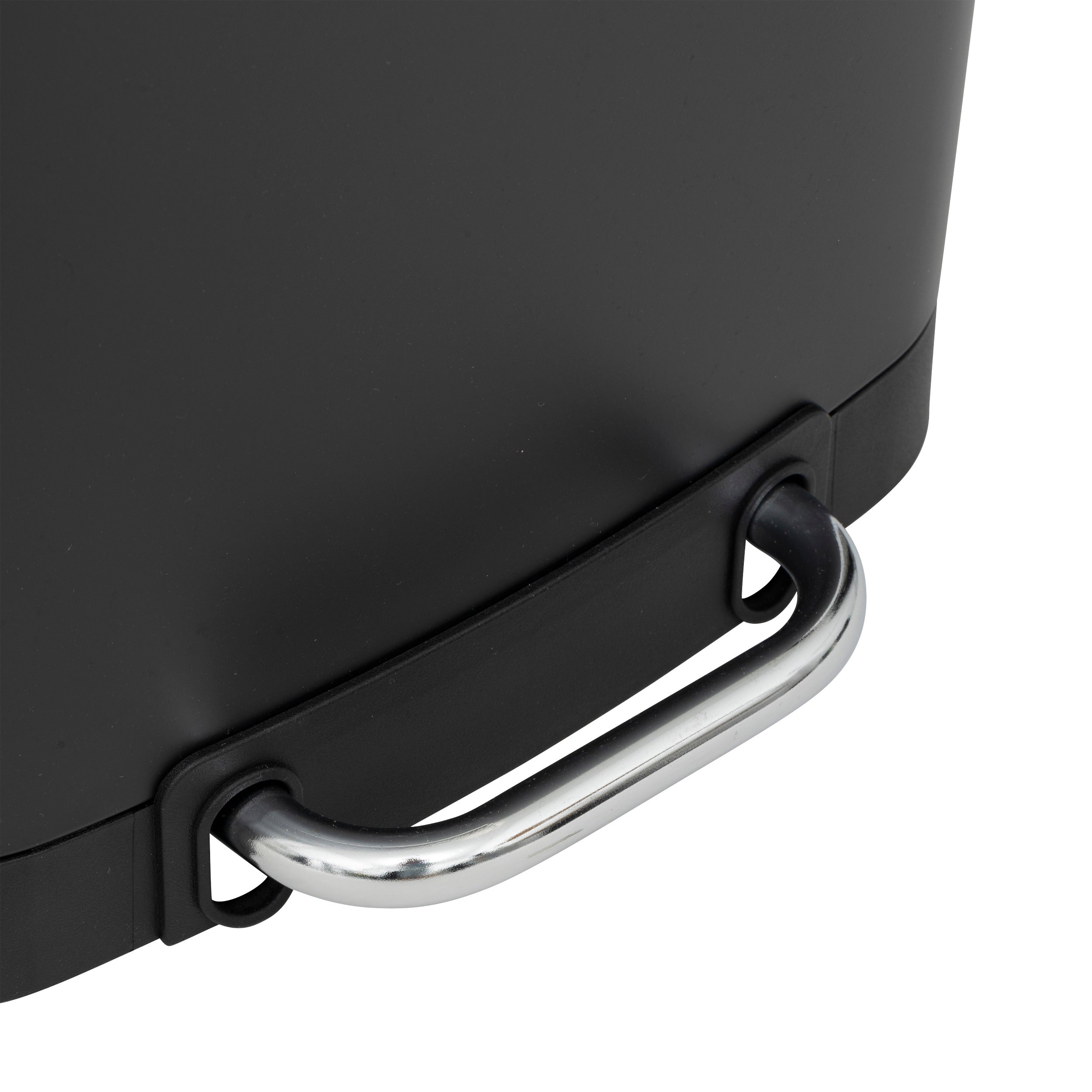 Cos gunoi metal 20 l negru ariane - Five