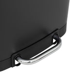 Cos gunoi metal 20 l negru ariane - Five
