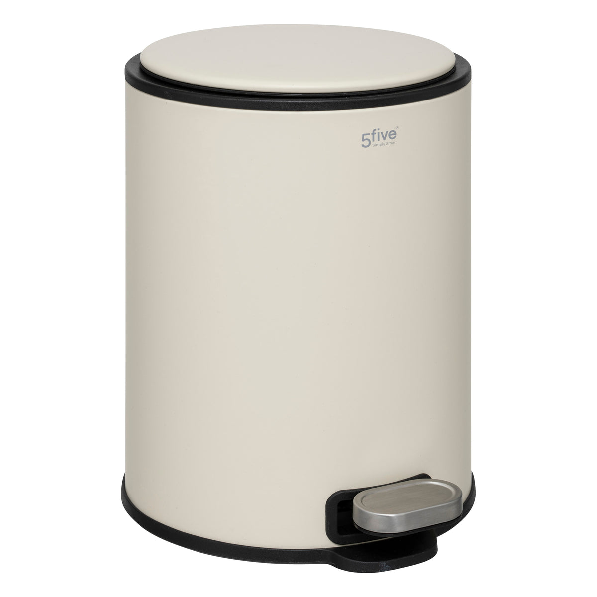 Cos de gunoi metal 6 l argile delta - Five