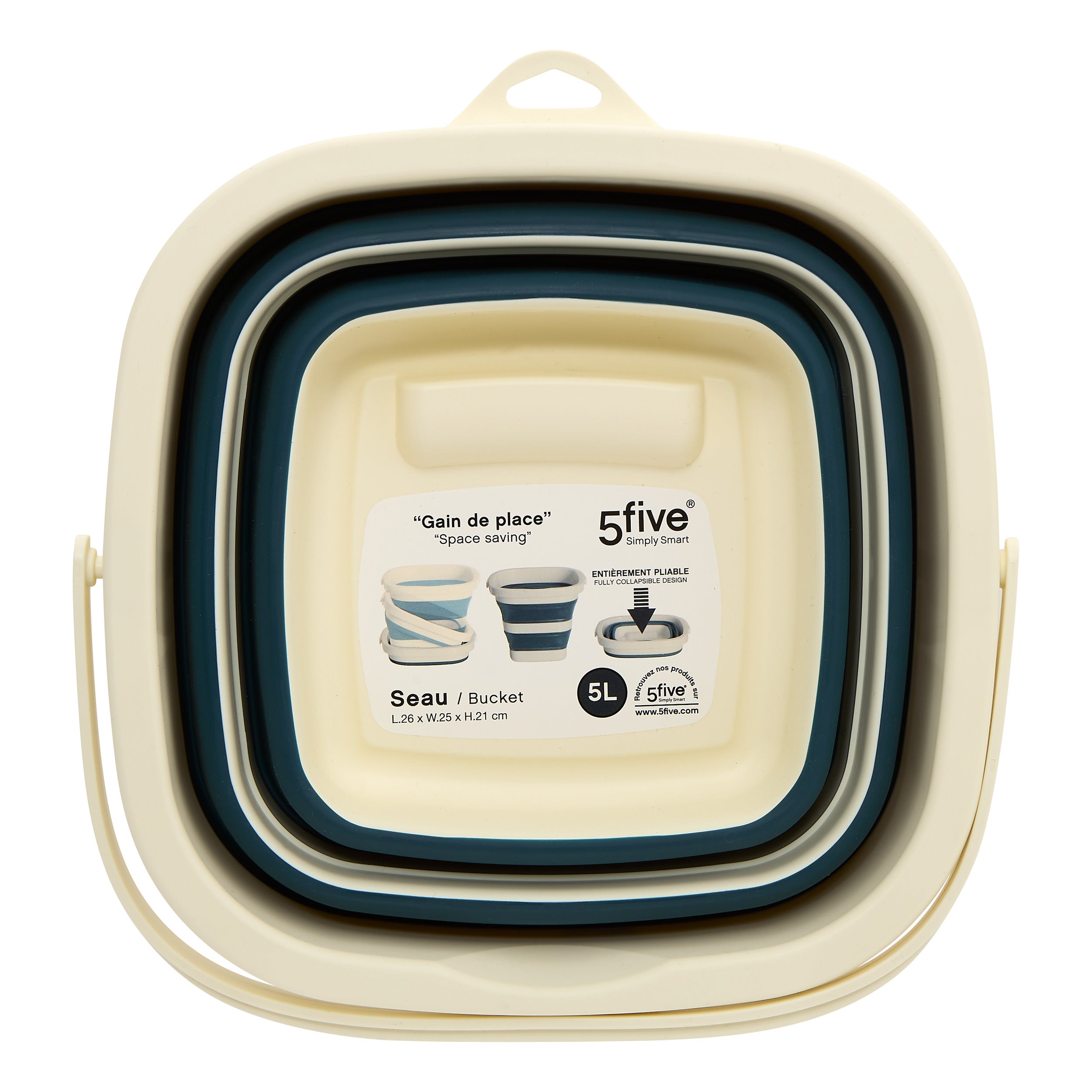 Bucket collapsible 5 l - Five