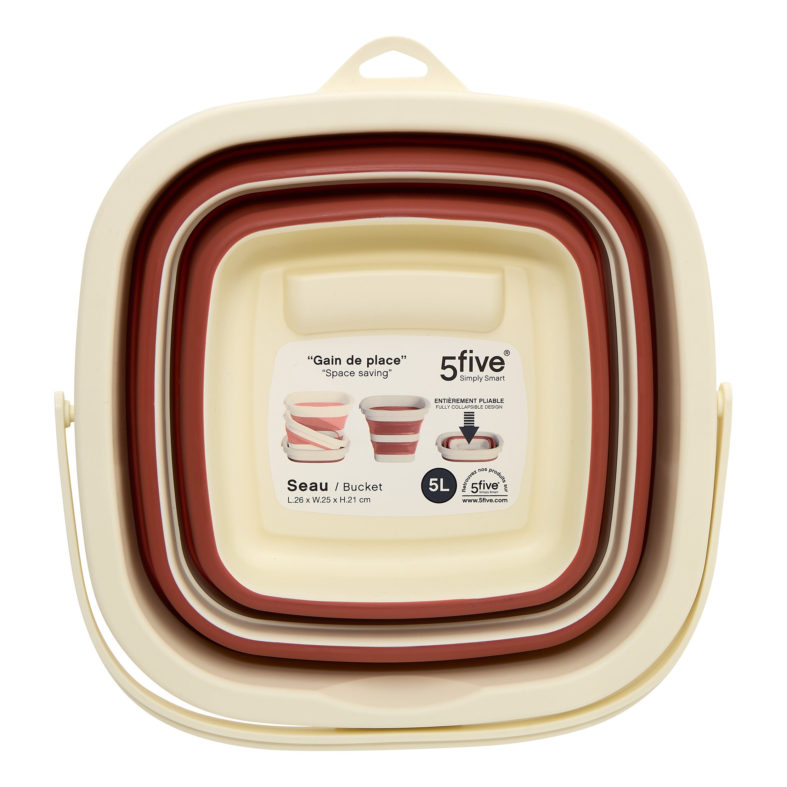 Bucket collapsible 5 l - Five