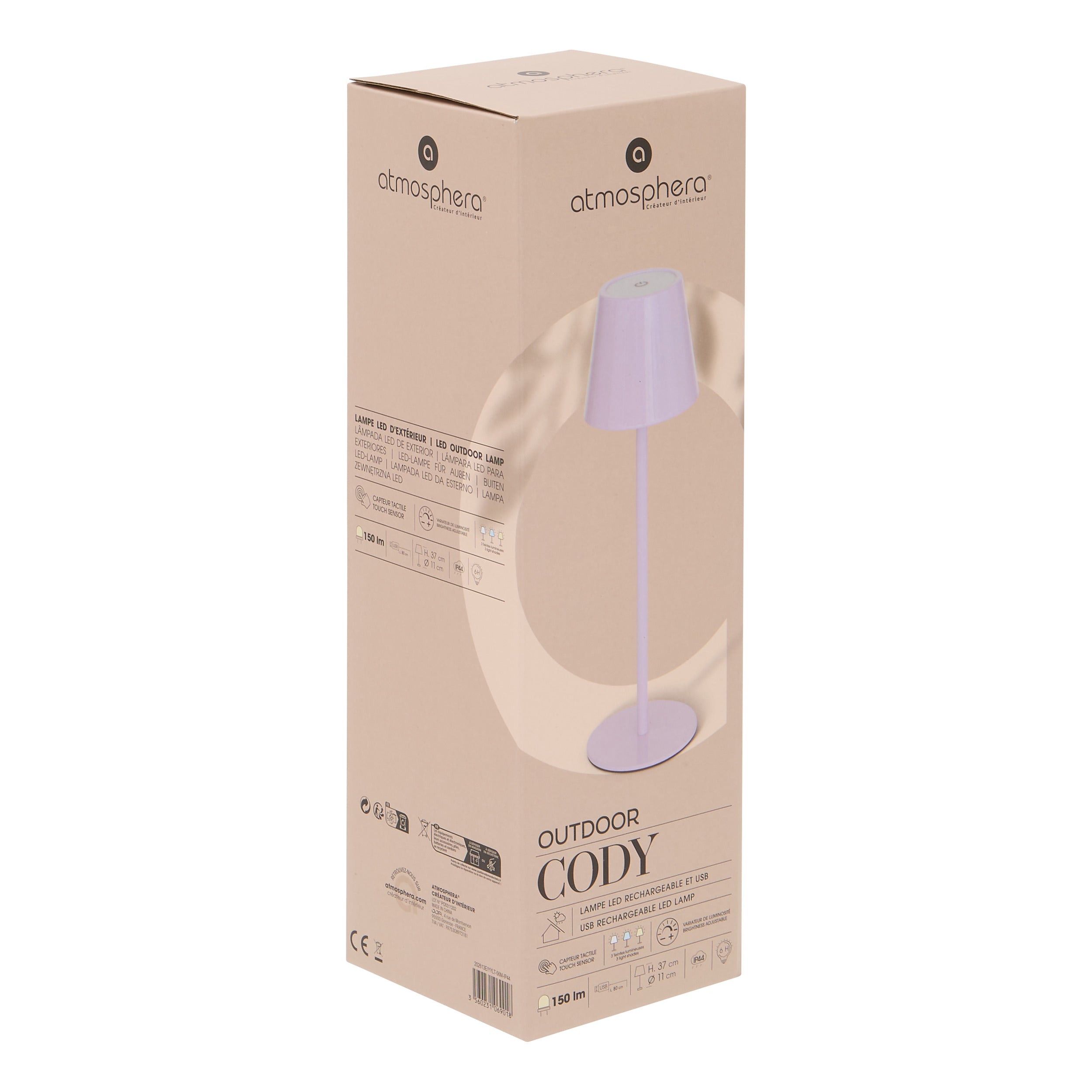 Lampa de exterior "Cody" - 37x11 cm, Lila - Atmosphera