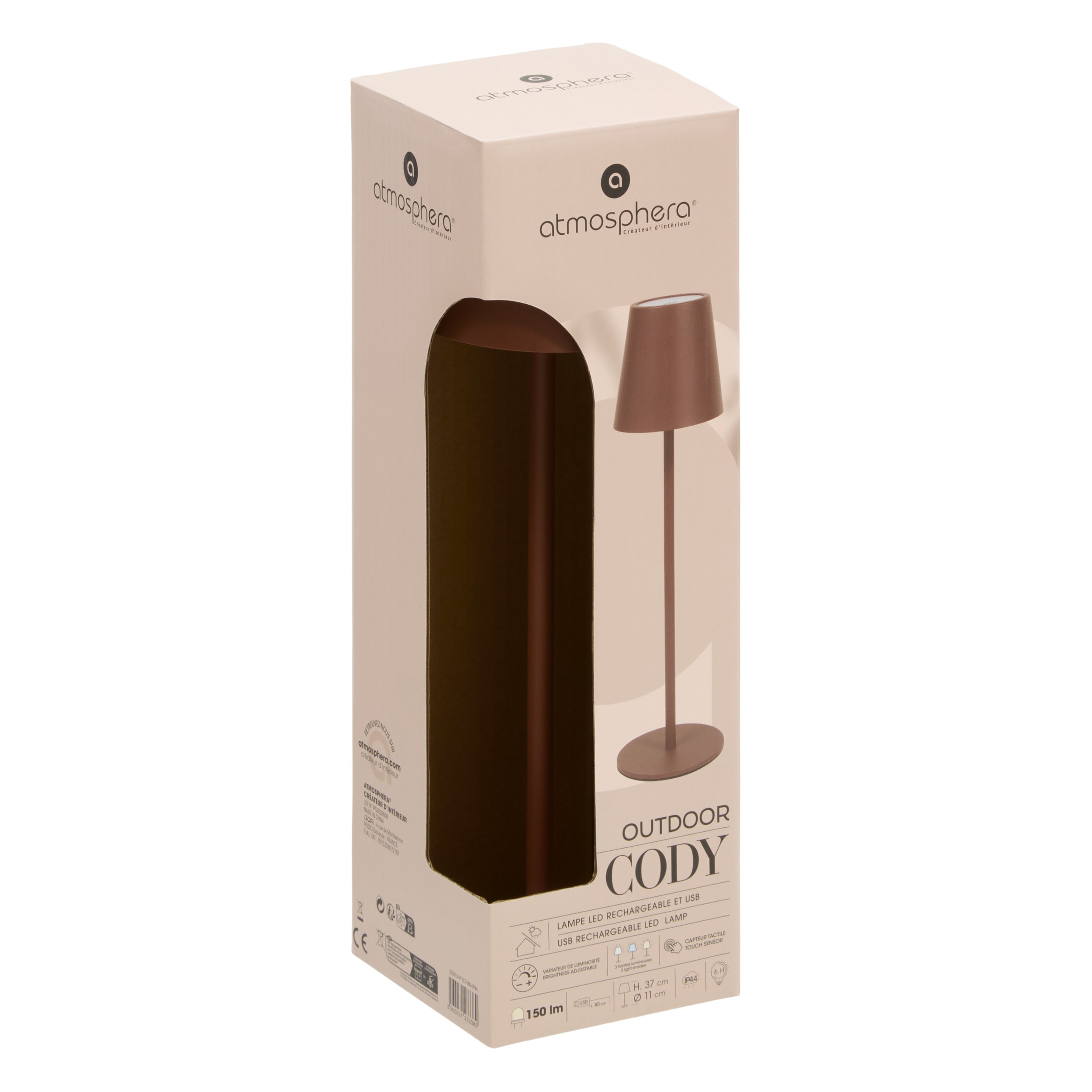 Corp de iluminat, cody acaj USB lampa exterior H36 cm - Atmosphera