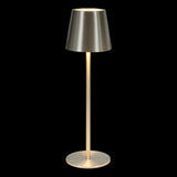 Corp de iluminat, cody argintiu USB lampa exterior H36 cm - Atmosphera