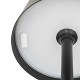 Corp de iluminat, lampa de masa cody negru USB H36 cm - Atmosphera