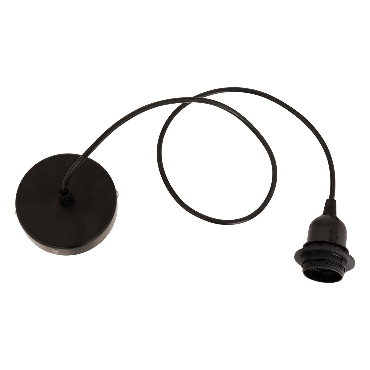 Corp de iluminat, cablu alimentare noe negru metal L80 - Atmosphera