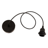 Corp de iluminat, cablu alimentare noe negru metal L80 - Atmosphera