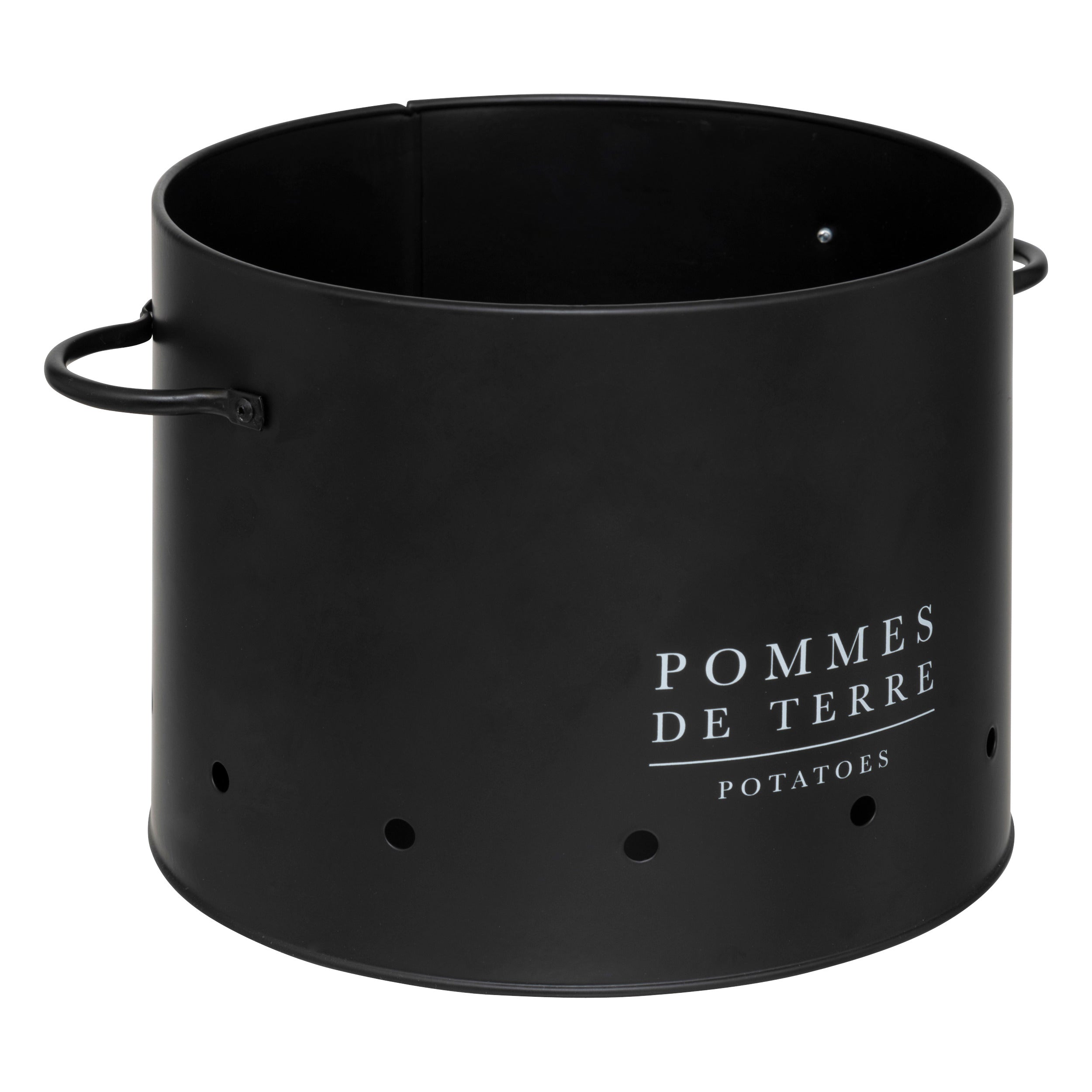 Cutie depozitare metalica, set 3 buc, Black Bamboo