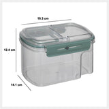 Cutie dreptunghiular dubla pet 1,5 l neo - Five
