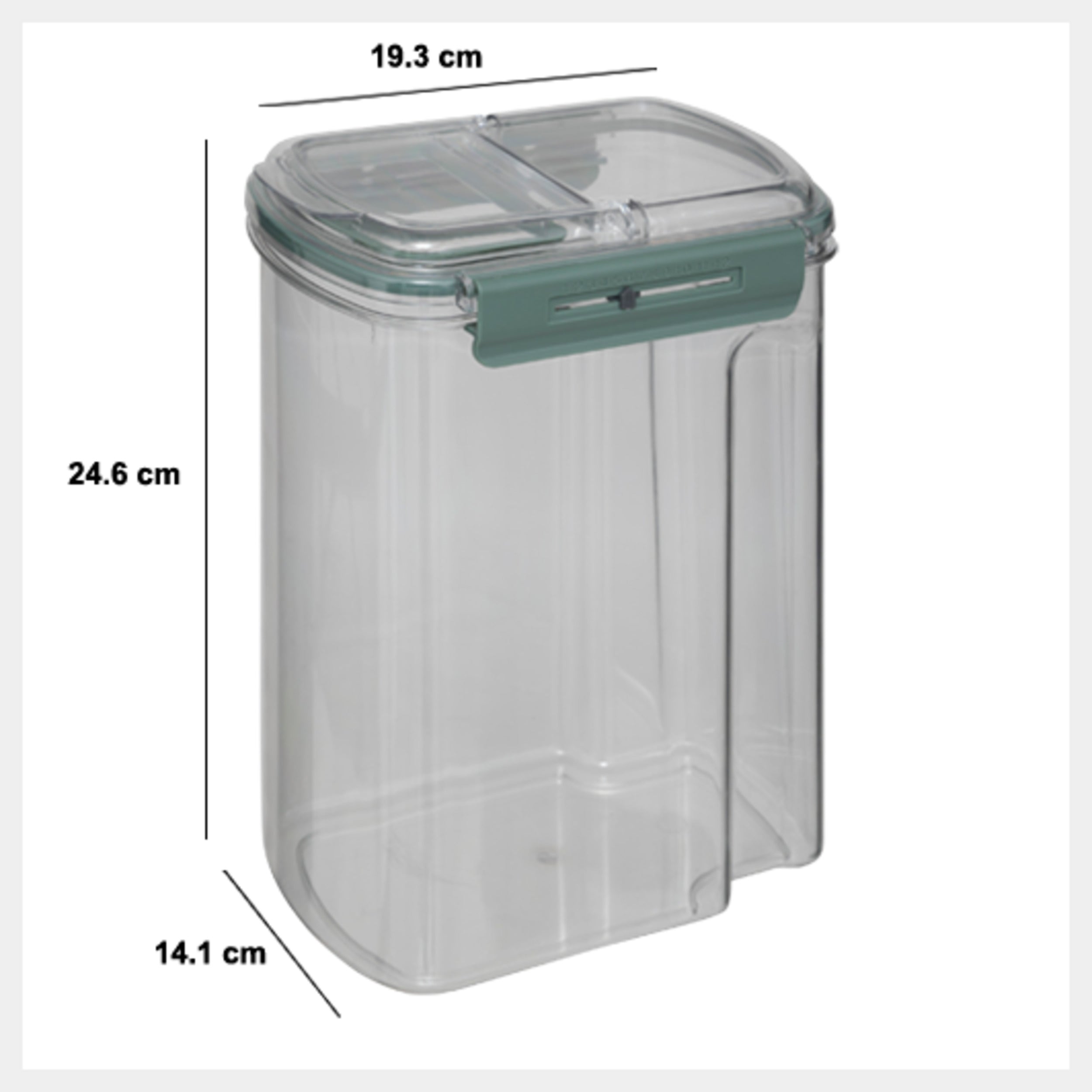 Cutie dreptunghiular dubla pet 3,5 l neo - Five