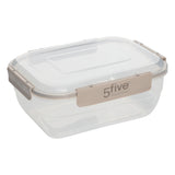 Set 4 cutii dreptunghiulare PP klic - Five