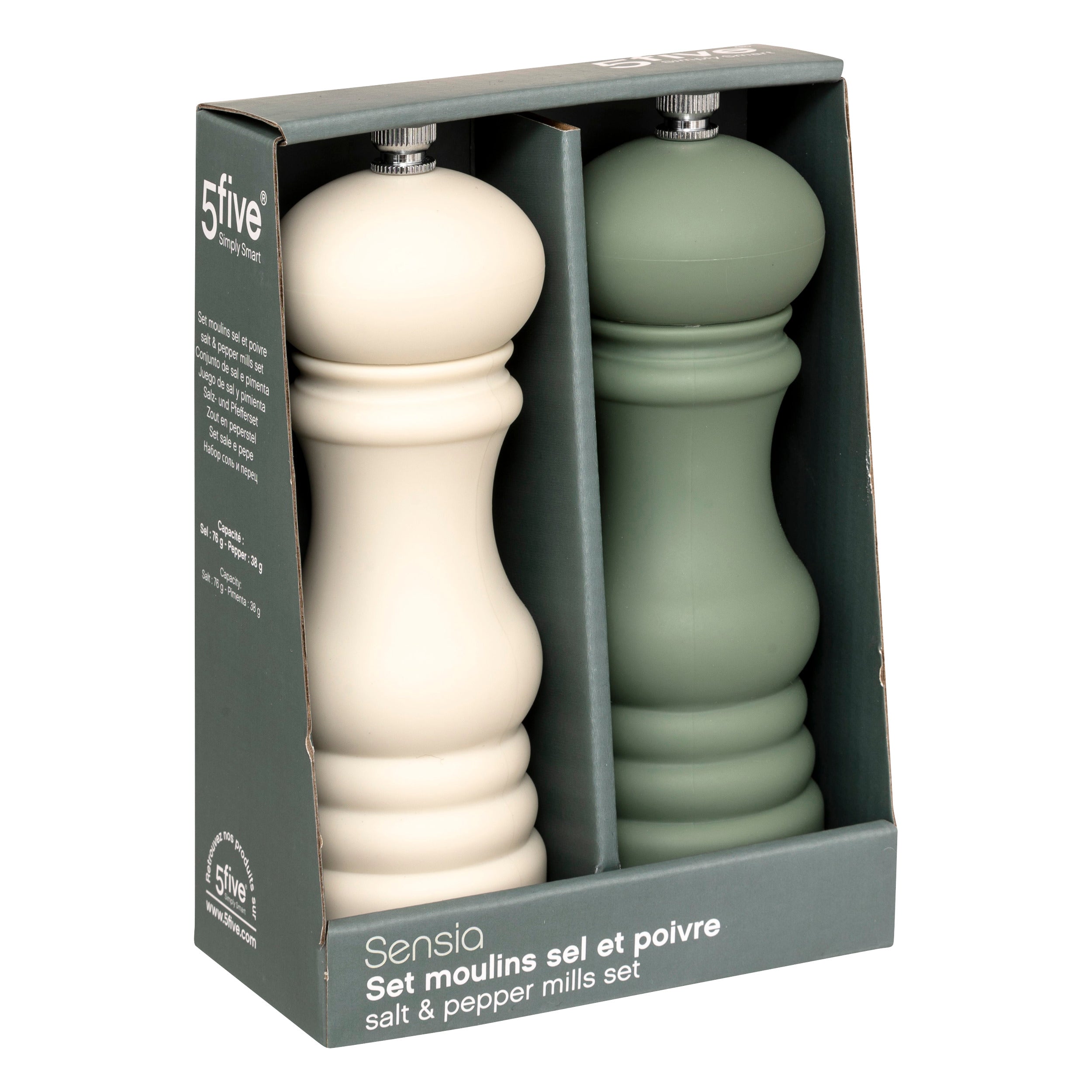 Rasnita Sensia, set 2 buc, H 14,5 cm
