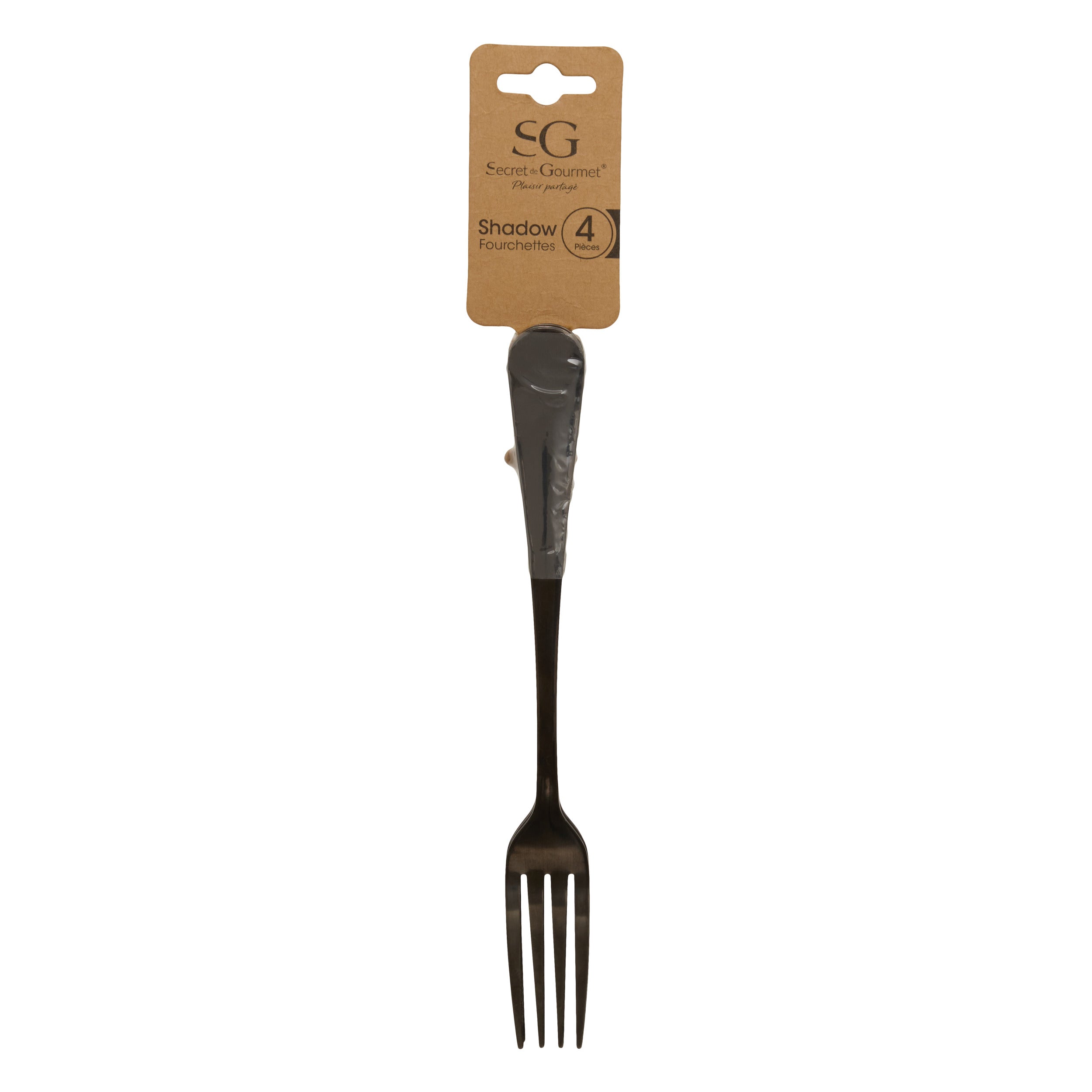 Set furculite 4 piese shadow - Secret de Gourmet