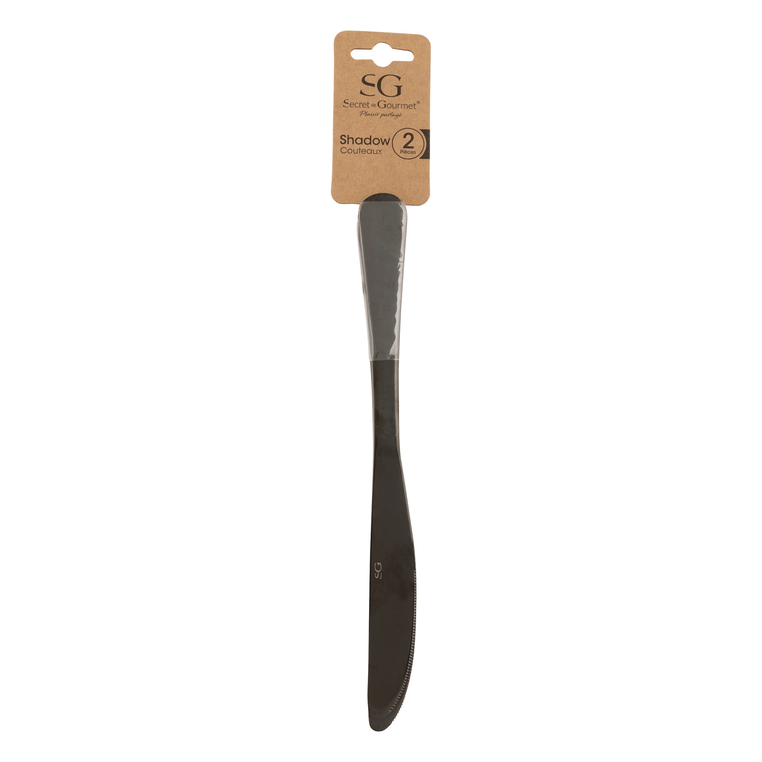Set cutite 2 piese shadow - Secret de Gourmet