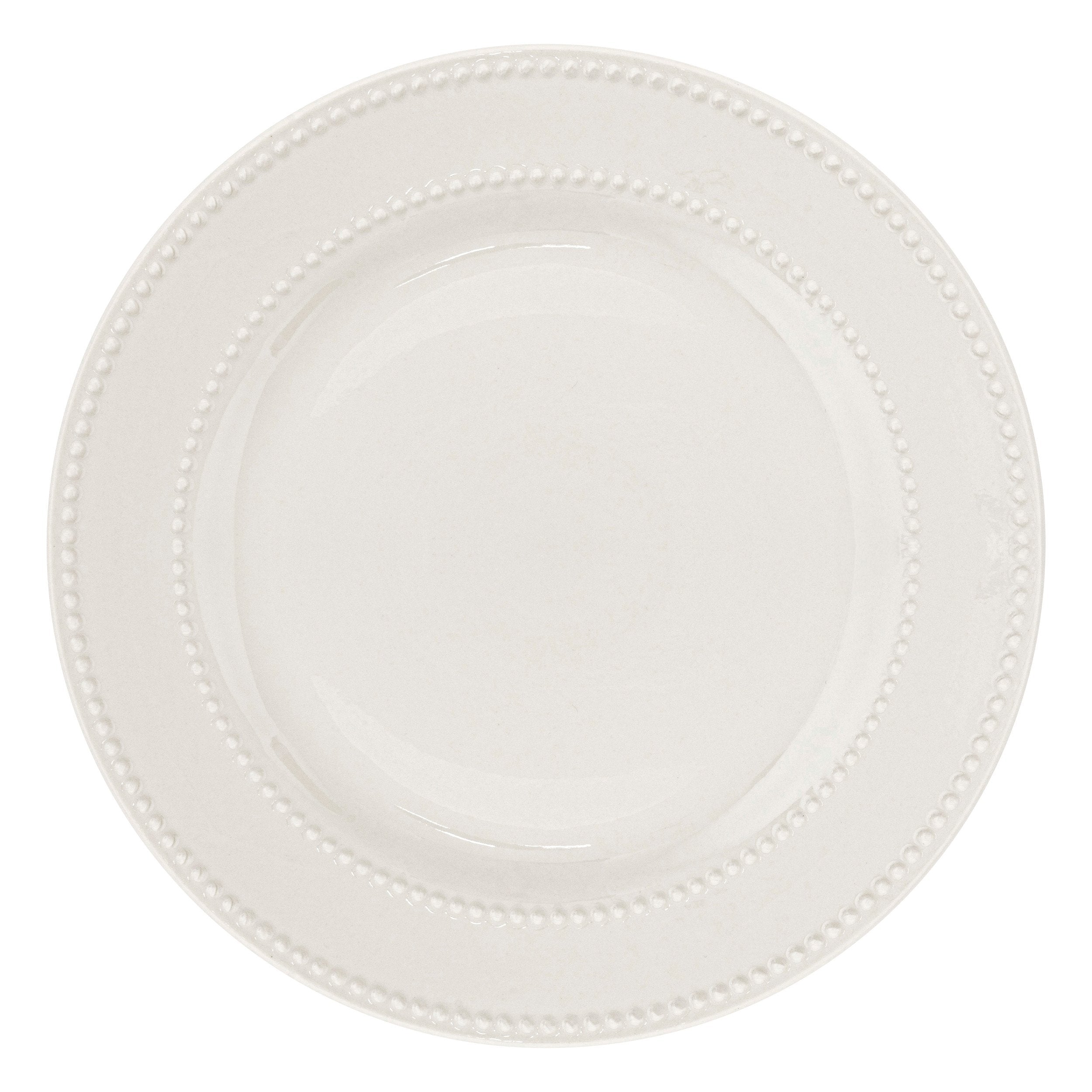 Farfurie intinsa Pearl diametru 27 cm portelan alb