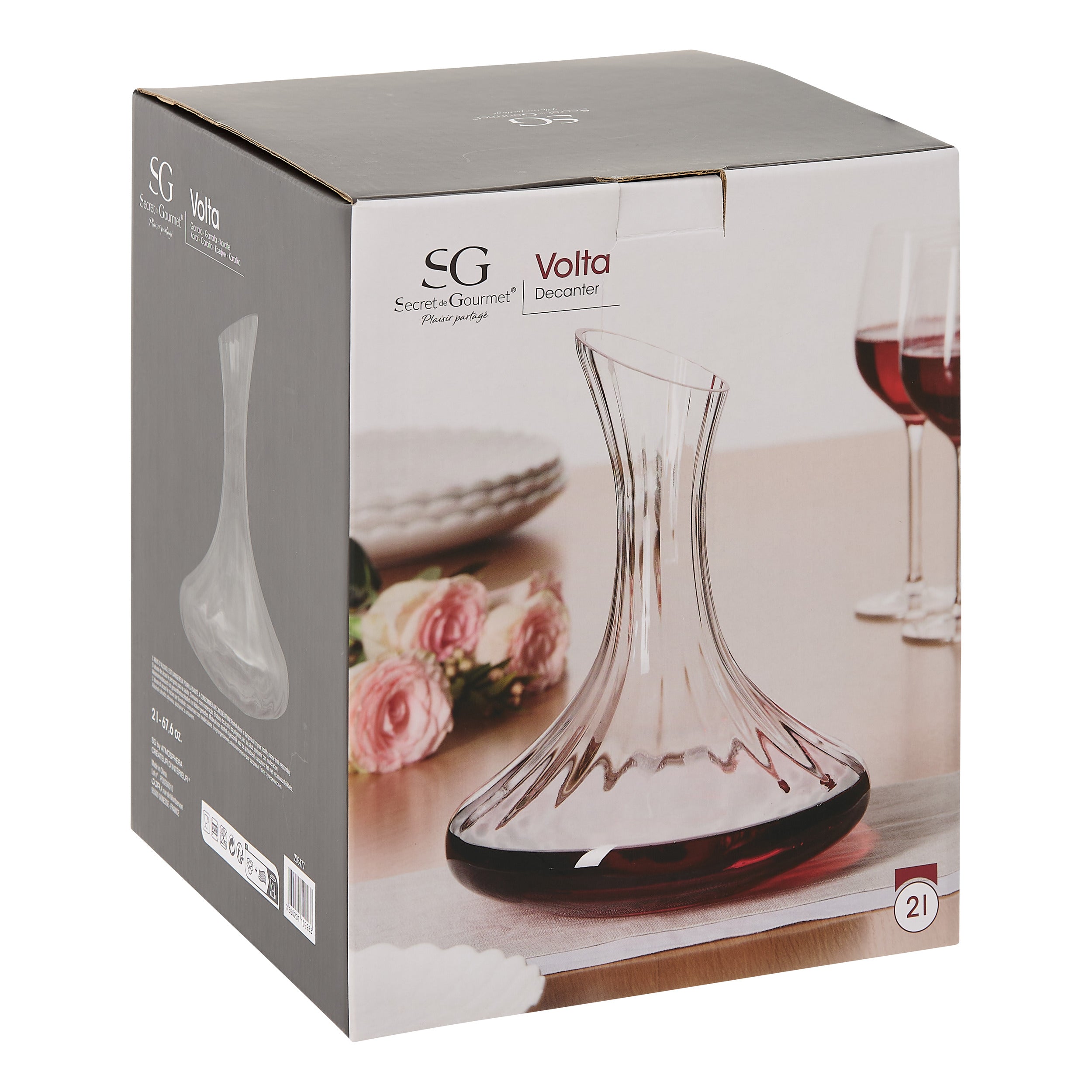 Tacam, wine jug volta 2 l - Secret de Gourmet