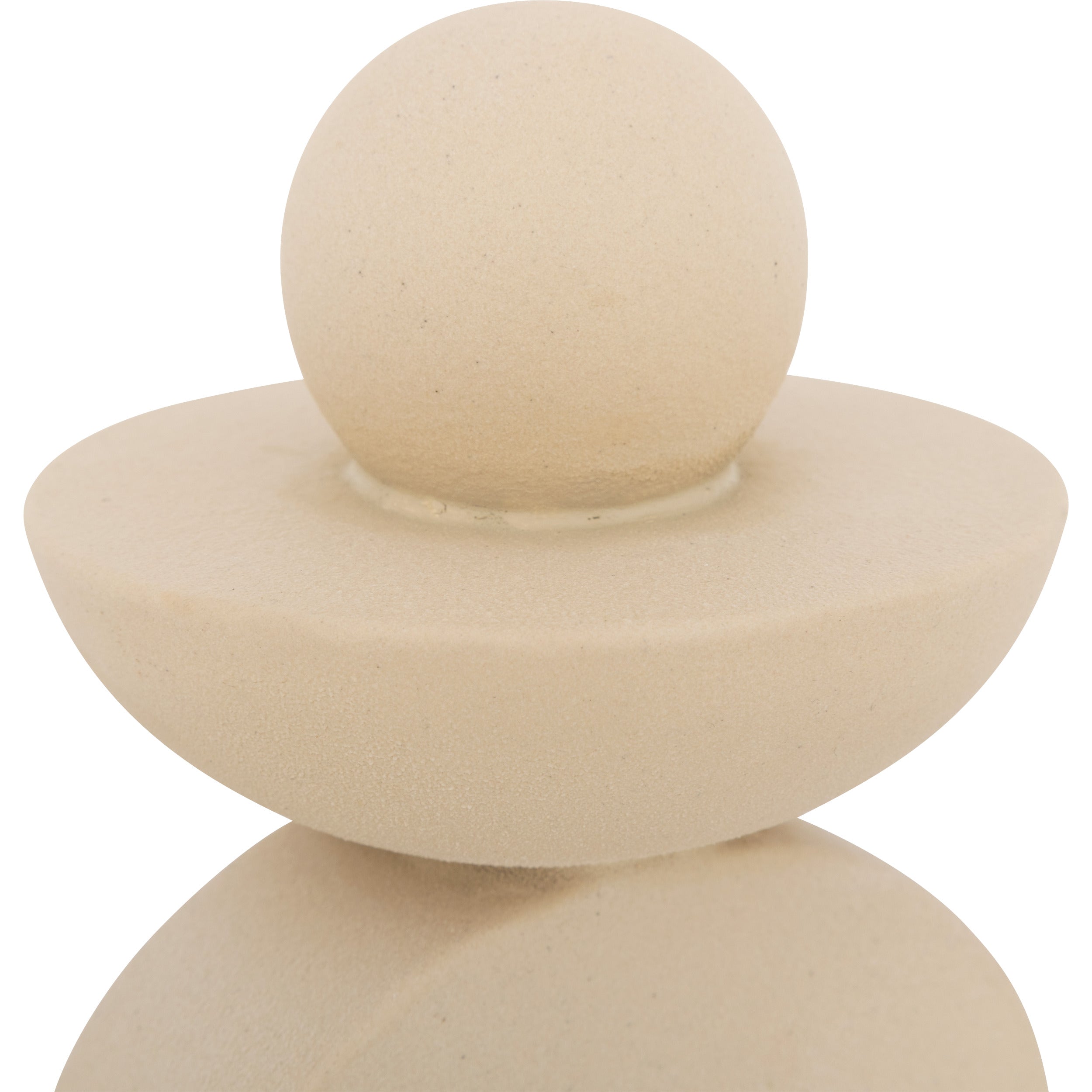 Deco obiect ceramic orbisc H18 cm - Atmosphera