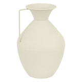 Vaza metal alb sylvain H36 cm - Atmosphera
